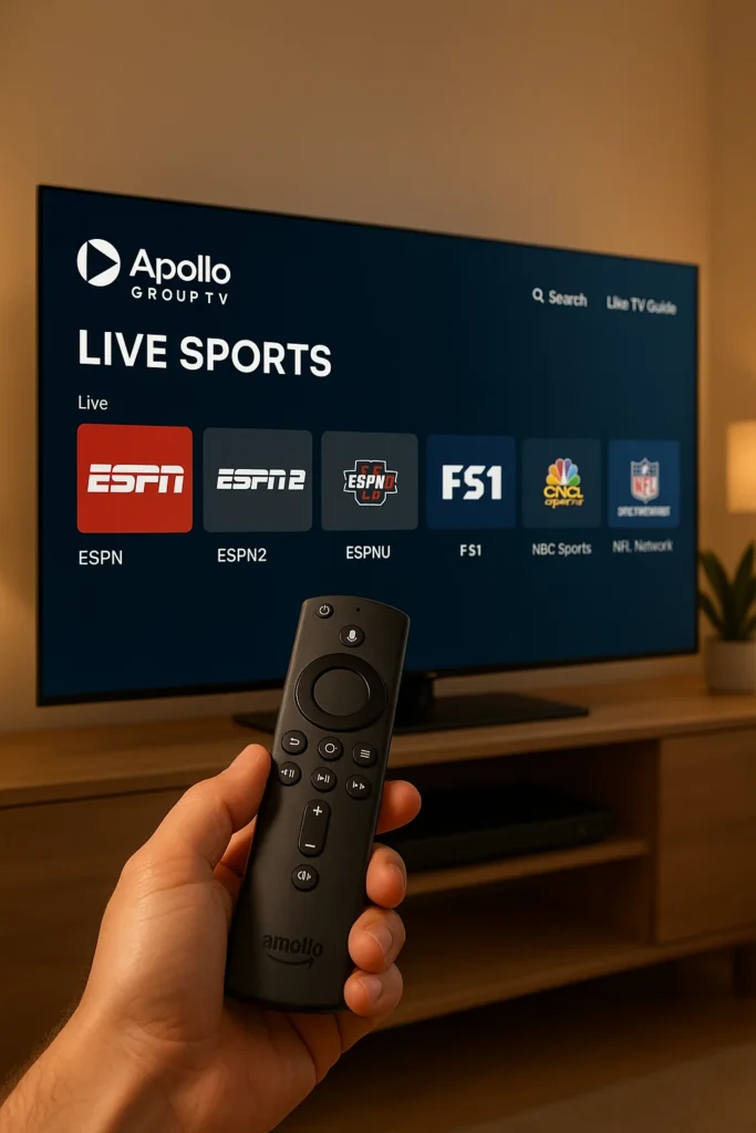 apollo group tv firestick