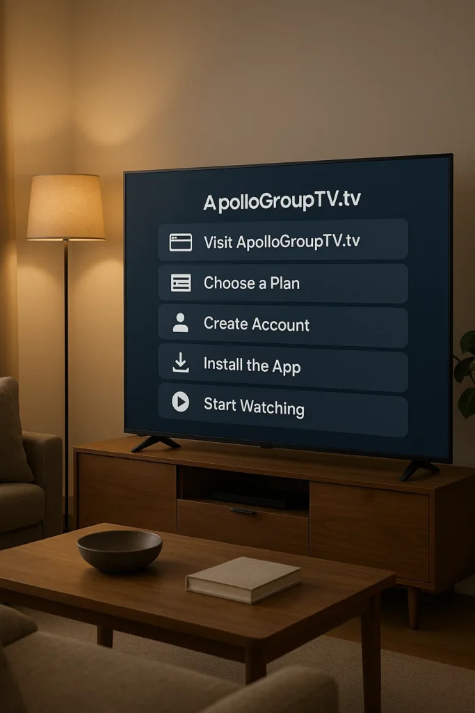 HOW TO SUBSCRIBE TO APOLLO GROUP TV