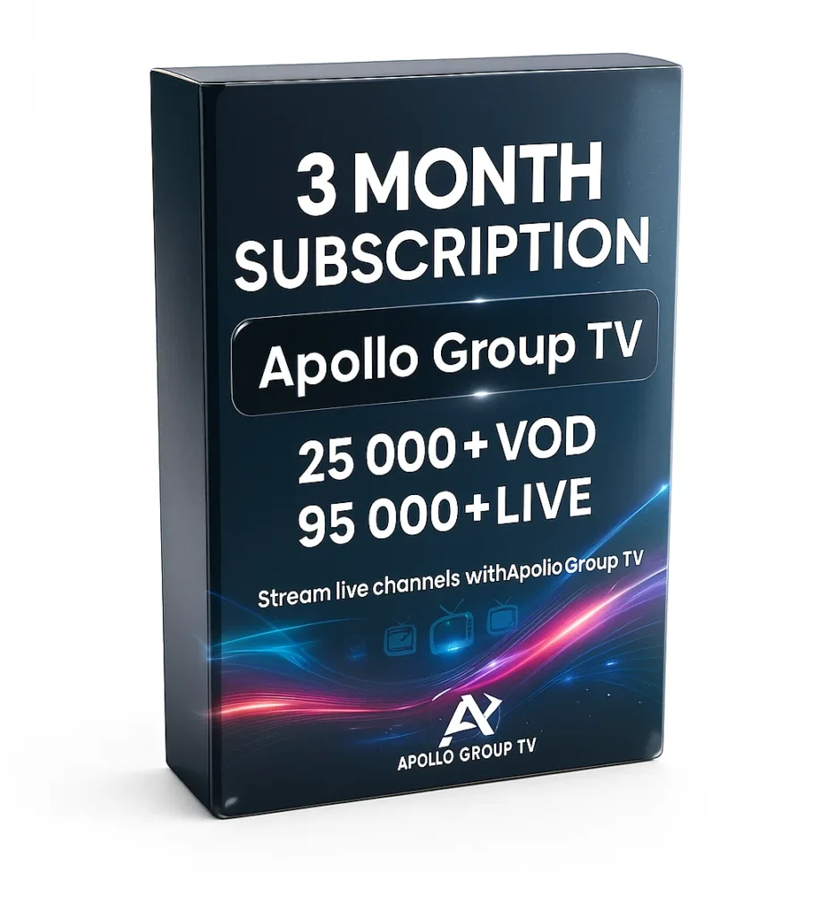 3 Month Subscription Apollo Group TV