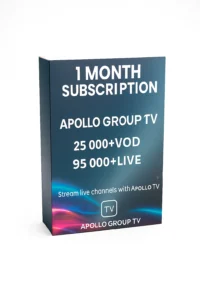 1 Month Subscription Apollo Group TV