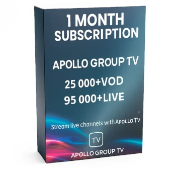 1 Month Subscription Apollo Group TV