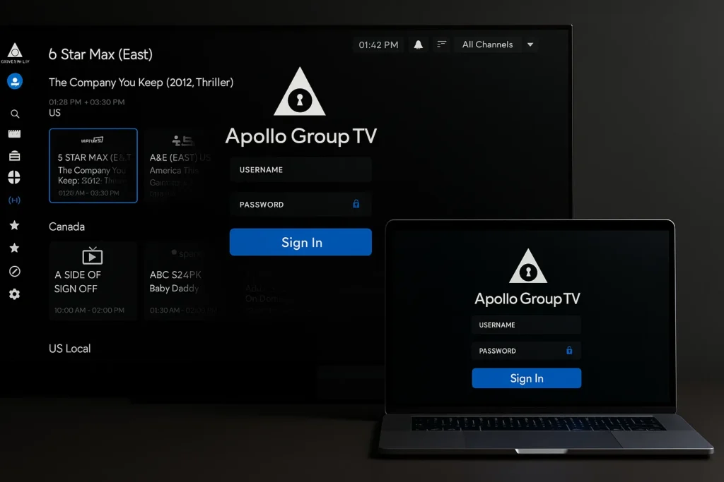 Apollo Group TV Login Password