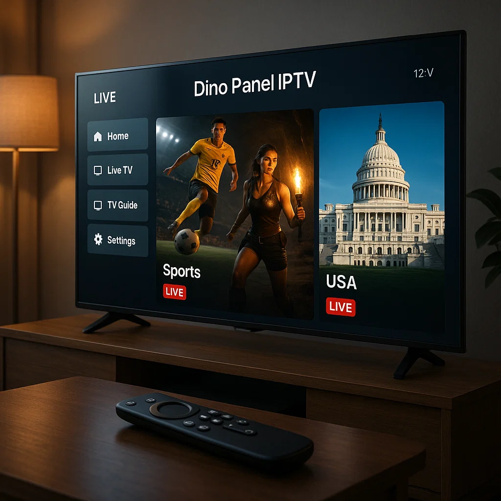 Dino Panel IPTV Reseller