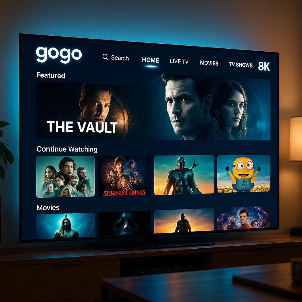 Gogo 8K IPTV